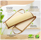 Natural Loofah Back Scrubber 33 Exfoliating Shower Sponge For Men   Women