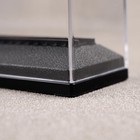 N Scale Display Case With Track Clear Showcase Compact For Desks  Hobbyists