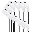 Golf Club Covers  10pcs Protective Washable Golf Iron Head White 10pcs Set