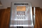 Vintage 1950 Play Write Trade Stimulator Coin Op Slot Machine With Key
