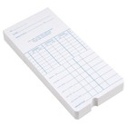 50 Weekly Time Cards For Attendance Punching Machine