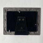 Picture Frame For Baby Or Toddler Pewter Finish By Malden 4 X 6 Inch Image