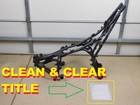 2024 Frame   Chassis Good 2 Go  Yes Sir   Ez Reg 22-25 Yzfr7 Yzf-r7  bent 
