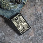 Zippo Wolf Tarot Card Design Black Matte Windproof Pocket Lighter  218-074229