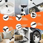 1050w Handheld Steam Cleaner 13-in-1 Pressurized Steamer For Car Grout Couch