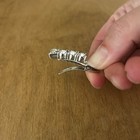 Y2k 2000 s Silver Toned Vintage Retro Hair Clip Special Occasion Holiday Party