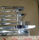 7 Pc Christofle Perles Replacement Silverplate Flatware Service 1 Person Paris