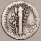 1921-d Mercury Dime - Very Good -  5808-321