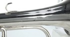 Sai Musicals India Nickel Plated Bb Flugel Horn W  Generic Mouthpiece