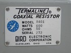 Bird 8401 500w Ham Radio Rf Dry Dummy Load Termination  good Condition 