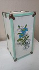 Vintage Ginny Vogue Doll Metal Trunk Clothes Case Kitten Flowers Top Handle 12   