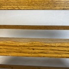 Vintage Wood Spice Rack 2 Tier Shelves Brown Wall Or Counter Organizer Country