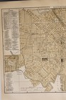 Antique Detailed Color Litho Map Plan Baltimore  Md Johnson s Cyclopaedia 1897