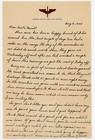  100th Bomb Group- Wwwii B 17 Bomber Plane Gunner Letter Our Gal Sal 8 16 45 