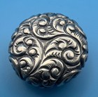 Edwardian Sterling Silver Snuff pill Box C1901-1910  Elegant  Vintage