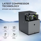 12v 110v Mini Fridge 1 77 Cu Ft 50l Rv Refrigerator For Truck Camper Van Boat