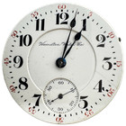 Antique 18s 1903 Hamilton 1 21j Mech Open Face Rr Pocket Watch Movement 942 Runs