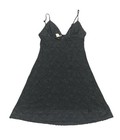 Y2k Victoria Secret The Lacie Black Slip Dress Chemise Vtg Womens M Nwt