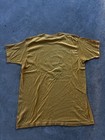 Very Rare Screen Stars Vintage 80s Raider Hater Yellow Graphic Tee Crew Neck Xl
