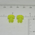 Tonka Pair Plastic Cross Hatch Head Light Replacement Toy Parts Tkp-156