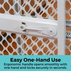 Adjustable Baby Safety Gate Pressure Mount Easy Install Doorway Hallway New