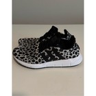 Adidas Black And White Leopard Print Sneakers