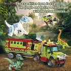 Dinosaur Park Play Set Building Toys For Kids Building Blocks 523 Pieces Stem