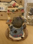Nib 1998 Enesco My Best Friend Yorkie With Blocks Figurine Dog