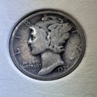 1925 D Mercury Dime  Nice Better Early Date 5 1 Million Mintage 