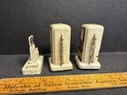 Marx Service Gas Station Playset 1957 Sears All State Gas Pumps   Oil Can Stand