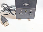 Cyber Acoustics Usb Powered 2 0 Desktop Speaker System With 3 5mm Audio Ca-2016