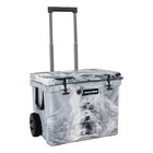 Usa Made Camo 60qt Cooler With Wheels And Retractable Handle Frosted Frog