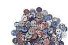 Boy Scouts Of America Replacement Buttons Blue Brown Modern Vintage Lot Of 100