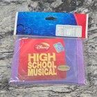 Disney High School Musical Purple Girls Nylon Bifold Wallet W  Zipper
