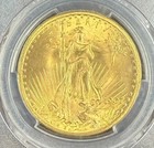1907  20 Philadelphia Gem St Gaudens Double Eagle Gold Coin Pcgs Ms65 