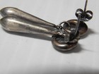 Antique   Vintage Mexican   Southwestern Sterling Silver Dangler Earrings