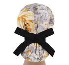 Scrub Hats  Nurse Scrub Cap  Womens Surgical Hat  Ponytail Scrub Cap Flowers