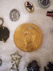 Lot Of 20 vintage Medals pins tinnies From Pre Ww1 ww2 cold War Era large Bronze
