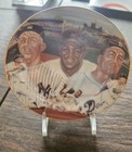 1986 Sports Impressions Mickey Mantle Willie Mays Duke Snider Mini Plate