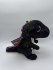 Ty Beanie Boos Anora The Dragon Plush Black With Rainbow Shimmer Wings 8 5    2018