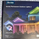 Govee Permanent Outdoor Lights 2 150ft  108 Rgbwic Led Lights White Version New