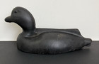 Vintage Primitive Black Cast Iron Duck Boot Scraper Doorstop Farmhouse Style 11 