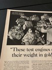 1950s Amc Rambler Test Engines - Vintage Original Print Ad   Wall Art - Clean