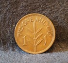 1927 Palestine  british Mandate  Mil  Decent Details  Km-1  pa10 