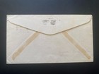 Palestine 1938 Judaica Cover Daniel In The Lion s Den Flown To Usa 10-8