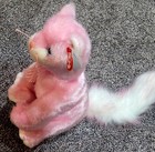 Ty Classic Large Plush  Glamour The Pink Cat 10  New With Dmg  Tag Vintage 2003