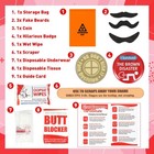 Funny Shart Survival Set 12 Items Poop Prank Gag Gift Includes Colorful