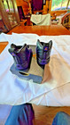 Nike Air Jordan 12 Retro Field Purple Black Toddler Shoes 2c 850000-057 With Box