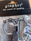 Gingher Case 8 chrome Take Apart Kitchen Scissors shears-serrated Blade G-8kc