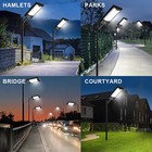 30000000lm Commercial Led Solar Street Light Outdoor Dusk To Dawn Road Area Lamp